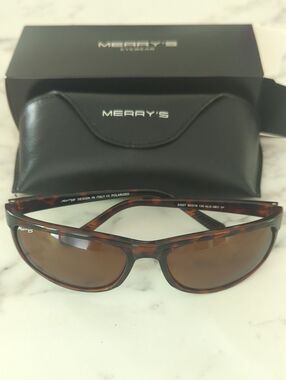 Merry's Wrap Around Sport Polarized Unisex Sunglasses